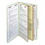 SMEAD MANUFACTURING CO. SMD19076 Pressboard Classification Folders, Tab, Legal, Six-Section, Gray/green, 10/box, Price/BX
