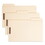 SMEAD MANUFACTURING CO. SMD19535 Supertab File Folders With Fastener, 1/3 Cut, 11 Point, Legal, Manila, 50/box, Price/BX