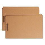 Smead SMD19813 Kraft K Style Fastener Folders, Straight Cut, Top Tab, Legal, Brown, 50/box