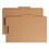 SMEAD MANUFACTURING CO. SMD19880 11 Point Kraft Folders, Two Fasteners, 2/5 Cut Rt, Top Tab, Legal, Brown, 50/box, Price/BX