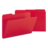 SMEAD MANUFACTURING CO. SMD22538 Recycled Folder, One Inch Expansion, 1/3 Top Tab, Legal, Bright Red, 25/box