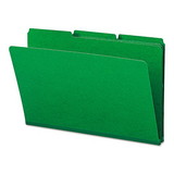 Smead 22546 Expanding Recycled Heavy Pressboard Folders, 1/3-Cut Tabs, 1