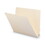 SMEAD MANUFACTURING CO. SMD24100 Shelf Folders, Straight Cut, Single-Ply End Tab, Letter, Manila, 100/box, Price/BX