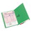 SMEAD MANUFACTURING CO. SMD25110 Colored File Folders, Straight Cut, Reinforced End Tab, Letter, Green, 100/box, Price/BX