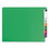 SMEAD MANUFACTURING CO. SMD25110 Colored File Folders, Straight Cut, Reinforced End Tab, Letter, Green, 100/box, Price/BX