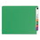Smead SMD25150 Watershed/cutless End Tab 2 Fastener Folders, 3/4" Exp., Letter, Green, 50/box, Price/BX