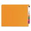 SMEAD MANUFACTURING CO. SMD25510 Colored File Folders, Straight Cut, Reinforced End Tab, Letter, Orange, 100/box, Price/BX