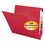 SMEAD MANUFACTURING CO. SMD25710 Colored File Folders, Straight Cut, Reinforced End Tab, Letter, Red, 100/box, Price/BX