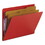 SMEAD MANUFACTURING CO. SMD26783 Pressboard End Tab Folders, Letter, Six-Section, Bright Red, 10/box, Price/BX
