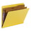 SMEAD MANUFACTURING CO. SMD26789 Pressboard End Tab Classification Folders, Letter, Six-Section, Yellow, 10/box, Price/BX