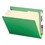 SMEAD MANUFACTURING CO. SMD26837 Colored End Tab Classification Folders, Letter, Six-Section, Green, 10/box, Price/BX