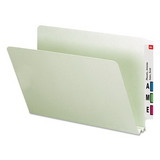 Smead 29210 Extra-Heavy Recycled Pressboard End Tab Folders, Straight Tab, 2