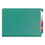 SMEAD MANUFACTURING CO. SMD29785 Pressboard End Tab Classification Folders, Legal, Six-Section, Green, 10/box, Price/BX