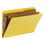 SMEAD MANUFACTURING CO. SMD29789 Pressboard End Tab Classification Folders, Legal, Six-Section, Yellow, 10/box, Price/BX