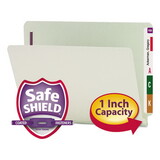 Smead SMD34705 End Tab Pressboard Classification Folders, Two SafeSHIELD Coated Fasteners, 1