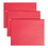 Smead SMD64043 Tuff Hanging Folder With Easy Slide Tab, Letter, Red, 18/pack, Price/BX