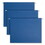 SMEAD MANUFACTURING CO. SMD64057 Hanging File Folders, 1/5 Tab, 11 Point Stock, Letter, Navy, 25/box, Price/BX