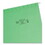 SMEAD MANUFACTURING CO. SMD64061 Hanging File Folders, 1/5 Tab, 11 Point Stock, Letter, Bright Green, 25/box, Price/BX