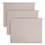 Smead SMD64092 TUFF Hanging Folders with Easy Slide Tab, Letter Size, 1/3-Cut Tabs, Steel Gray, 18/Box, Price/BX
