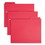 Smead SMD64096 Fastab Hanging File Folders, Letter, Red, 20/box, Price/BX