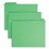 Smead SMD64098 Fastab Hanging File Folders, Letter, Green, 20/box, Price/BX