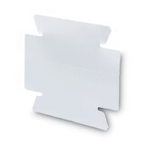 Smead SMD64912 Viewables Hanging Folder Tabs and Labels, Quick-Fold Tabs with Labels, 1/3-Cut, White, 3.5