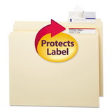 Smead SMD67600 Seal & View File Folder Label Protector, Clear Laminate, 3-1/2x1-11/16, 100/pack