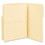 Smead SMD68030 Self-Adhesive Folder Dividers with 5.5" Pockets for Top/End Tab Folders, 1 Fastener, Letter Size, Manila, 25/Pack, Price/PK