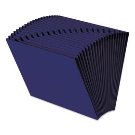 Smead SMD70720 Heavy-Duty Indexed Expanding Open Top Color Files, 21 Sections, 1/21-Cut Tabs, Letter Size, Navy Blue