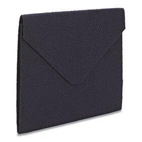 Smead SMD70922 Soft Touch Cloth Expanding Files, 2" Expansion, 1 Section, Snap Closure, Letter Size, Dark Blue