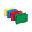 Smead SMD73550 Poly Drop Front File Pockets, 3.5" Expansion, Legal Size, Assorted Colors, 4/Box, Price/BX