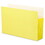SMEAD MANUFACTURING CO. SMD74233 3 1/2" Exp Colored File Pocket, Straight Tab, Legal, Yellow, Price/EA