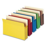 Smead SMD74892 Colored File Pockets, 3.5