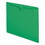SMEAD MANUFACTURING CO. SMD75503 Colored File Jackets W/reinforced 2-Ply Tab, Letter, 11pt, Green, 100/box, Price/BX