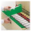 SMEAD MANUFACTURING CO. SMD75503 Colored File Jackets W/reinforced 2-Ply Tab, Letter, 11pt, Green, 100/box, Price/BX
