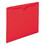 SMEAD MANUFACTURING CO. SMD75509 Colored File Jackets W/reinforced 2-Ply Tab, Letter, 11pt, Red, 100/box, Price/BX