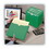 SMEAD MANUFACTURING CO. SMD75563 Colored File Jackets W/reinforced 2-Ply Tab, Letter, 11pt, Green, 50/box, Price/BX