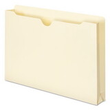 SMEAD MANUFACTURING CO. SMD76540 Manila File Jackets, 2-Ply Top, 1 1/2