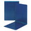 Smead SMD81354 Prong Fastener  Premium Pressboard Report Cover, Two-Prong Fastener: 2" Capacity, 8.5 x 11, Dark Blue/Dark Blue, Price/EA