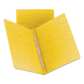 Smead SMD81852 Side Opening Pressguard Report Cover, Prong Fastener, Letter, Yellow
