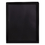 Smead SMD87705 Frame View Poly Two-Pocket Folder, 11 X 8 1/2, Clear/black, 5/pack, Price/PK