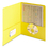 SMEAD MANUFACTURING CO. SMD87862 Two-Pocket Folder, Textured Paper, Yellow, 25/box, Price/BX