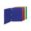 Smead SMD87939 Poly Snap-In Two-Pocket Folder, 50-Sheet Capacity, 11 x 8.5, Assorted, 10/Pack, Price/PK