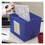 Smead SMD89661 Poly Side-Load Envelopes, Fold-Over Closure, 9.75 x 11.63, Clear, 5/Pack, Price/PK
