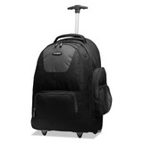 Samsonite SML178961053 Rolling Backpack, 14 X 8 X 21, Black/charcoal