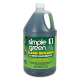 Simple Green SMP11001 Clean Building All-Purpose Cleaner Concentrate, 1 gal Bottle