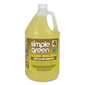 Simple Green SMP11201 Clean Building Carpet Cleaner Concentrate, Unscented, 1gal Bottle