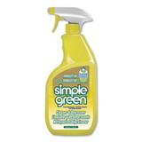 simple green SMP14002 Industrial Cleaner & Degreaser, Concentrated, Lemon, 24 Oz Bottle, 12/carton