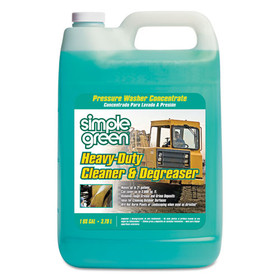 Simple Green SMP18203 Heavy-Duty Cleaner and Degreaser Pressure Washer Concentrate, 1 gal Bottle, 4/Carton