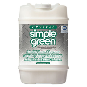 Simple Green SMP19005 Crystal Industrial Cleaner/Degreaser, 5 gal Pail